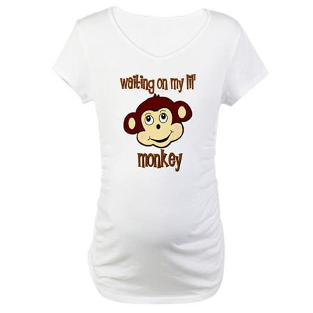 CafePress - Waiting On My Monkey Maternity T Shirt - Cotton Maternity T-shirt Cute & Funny Pregnancy Tee
CafePress - Waiting On My Monkey Maternity T Shirt - Cotton Maternity T-shirt Cute & Funny Pregnancy Tee