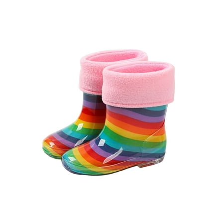 Bellella Kids Rubber Boots Wide Calf Waterproof Booties Slip Resistant Rain Boot Breathable Garden Shoes Wet Weather School Rainboot Colorful With Cotton 6.5C
Bellella Kids Rubber Boots Wide Calf Waterproof Booties Slip Resistant Rain Boot Breathable Garden Shoes Wet Weather School Rainboot Colorful With Cotton 6.5C