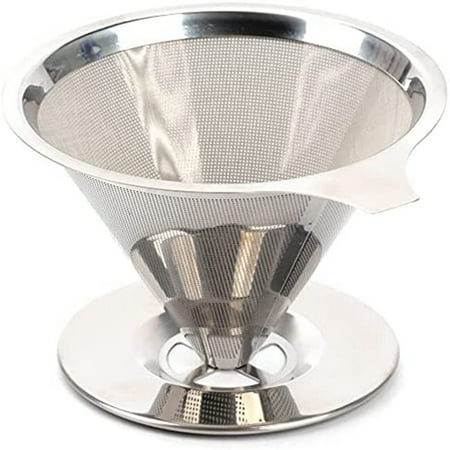 Pour over Coffee Dripper Reusable Drip Cone Coffee Filter Portable Pour over Coffee Maker Home Office Camping
Pour over Coffee Dripper Reusable Drip Cone Coffee Filter Portable Pour over Coffee Maker Home Office Camping