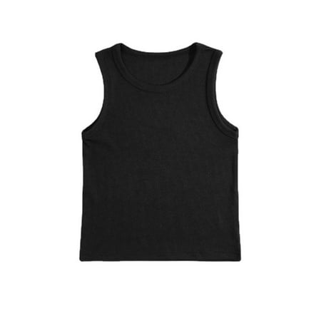 Toddler Girl Tee Kids Baby Spring Summer Solid Cotton Sleeveless Vest Clothes For 5-6 Years
Toddler Girl Tee Kids Baby Spring Summer Solid Cotton Sleeveless Vest Clothes For 5-6 Years
