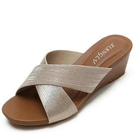 Women Sandals Ladies Wedge Summer Slippers Outside Solid Color Leather Female Slides Fashion Woman Sandals (Color : E Size : 43)
Women Sandals Ladies Wedge Summer Slippers Outside Solid Color Leather Female Slides Fashion Woman Sandals (Color : E Size : 43)