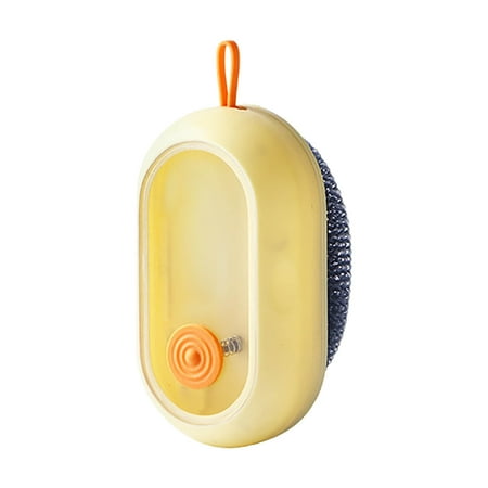 VALSEEL Replaceable Automatic Liquid Filling Kitchen Cleaning Brush Is Easy To Grip And Cannot Silk Cleaning Ball
VALSEEL Replaceable Automatic Liquid Filling Kitchen Cleaning Brush Is Easy To Grip And Cannot Silk Cleaning Ball