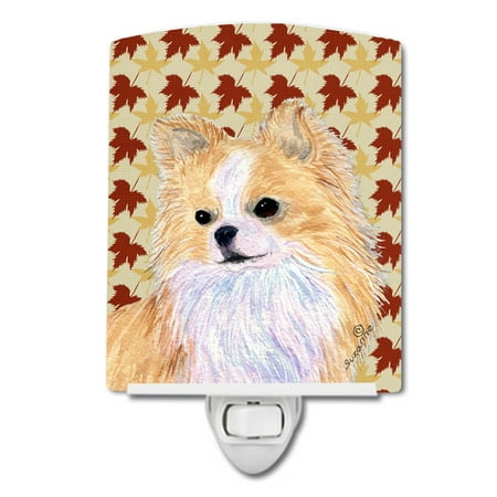 Caroline s Treasures SS4383CNL Chihuahua Fall Leaves Portrait Ceramic Night Light 6x4x3 multicolor
Caroline s Treasures SS4383CNL Chihuahua Fall Leaves Portrait Ceramic Night Light 6x4x3 multicolor