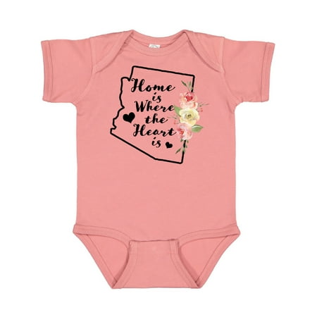Inktastic Arizona Home is Where the Heart is with Watercolor Floral Gift Baby Boy or Baby Girl Bodysuit
Inktastic Arizona Home is Where the Heart is with Watercolor Floral Gift Baby Boy or Baby Girl Bodysuit