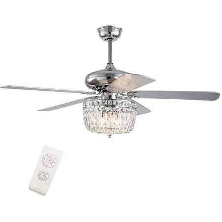TFCFL Modern 52 Crystal Ceiling Fan with Light Remote Control LED Chandelier 5 Blade
TFCFL Modern 52 Crystal Ceiling Fan with Light Remote Control LED Chandelier 5 Blade