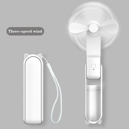 Portable Handheld Fan Mini Hand Fan Small Battery Operated USB Rechargeable Fan Quiet Personal Fan with Power Bank Outdoor
Portable Handheld Fan Mini Hand Fan Small Battery Operated USB Rechargeable Fan Quiet Personal Fan with Power Bank Outdoor