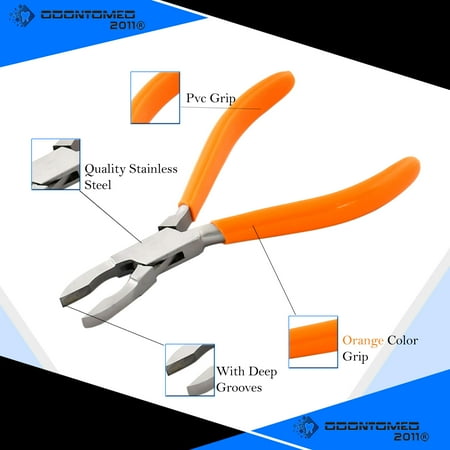 OdontoMed2011 5 Jump Ring/Loop Closing Pliers w/Grip Handle Orange Color ODM
OdontoMed2011 5 Jump Ring/Loop Closing Pliers w/Grip Handle Orange Color ODM