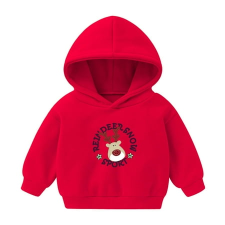 Odeerbi Reduced Christmas Hoodied Sweatshirt For Boys Girls Toddler Autumn Winter Cartoon Printed Pullover Sweater Top Red
Odeerbi Reduced Christmas Hoodied Sweatshirt For Boys Girls Toddler Autumn Winter Cartoon Printed Pullover Sweater Top Red