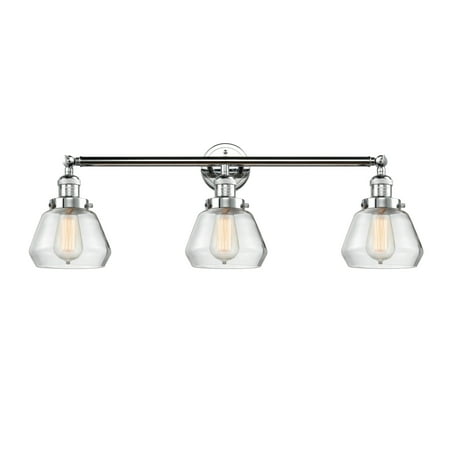 Innovations Lighting 205-S Fulton Fulton 3 Light 30 Wide Bathroom Vanity Light - Chrome
Innovations Lighting 205-S Fulton Fulton 3 Light 30 Wide Bathroom Vanity Light - Chrome