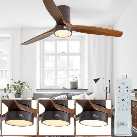 Sofucor 52 Flush Mount Bronze Ceiling Fan with Light and Remote Controlfor Bedroom Living Room Patio
Sofucor 52 Flush Mount Bronze Ceiling Fan with Light and Remote Controlfor Bedroom Living Room Patio
