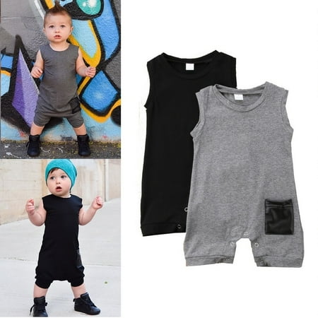 Sleeveless Baby Kids Boys Girls Romper Jumpsuit Playsuit Bodysuit Outfits Clothes
Sleeveless Baby Kids Boys Girls Romper Jumpsuit Playsuit Bodysuit Outfits Clothes