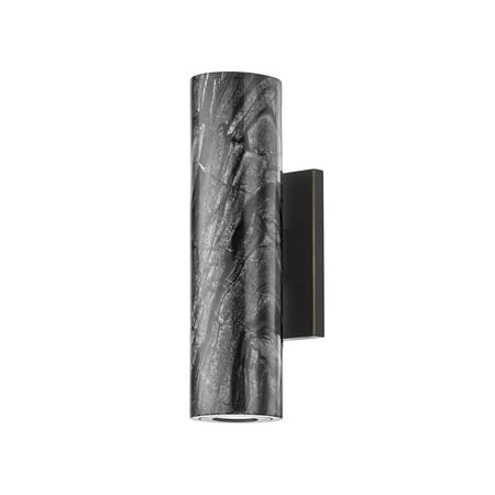 Hudson Valley Lighting 9102 Predock 10 Tall Led Wall Sconce - Black