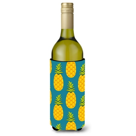 Carolines Treasures BB5145LITERK Pineapples on Teal Wine Bottle Beverge Insulator Hugger Wine Bottle multicolor
Carolines Treasures BB5145LITERK Pineapples on Teal Wine Bottle Beverge Insulator Hugger Wine Bottle multicolor