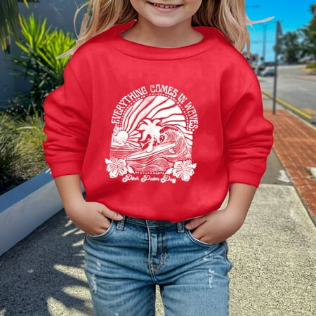 CHAOLEI Boys And Girls Pullover Casual Loose Children Round Neck Long Sleeve Hoodie -Red 5-6 Years
CHAOLEI Boys And Girls Pullover Casual Loose Children Round Neck Long Sleeve Hoodie -Red 5-6 Years