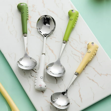 SPRING PARK Fork and Spoon Cartoon Baby Stainless Children Safe Utensil Spoons Flatware For Kids and Toddler
SPRING PARK Fork and Spoon Cartoon Baby Stainless Children Safe Utensil Spoons Flatware For Kids and Toddler
