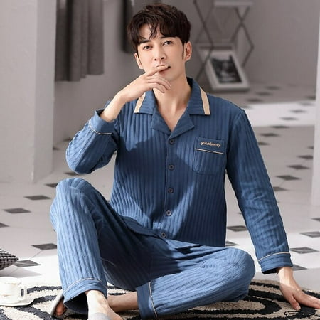 DanceeMangoo Autumn Winter Mens Cotton Pajamas Button Lapel Sleepwear Cartoon Pajama Sets Casual Sleep&Lounge Pyjamas 3XL 4XL Male Pijama
DanceeMangoo Autumn Winter Mens Cotton Pajamas Button Lapel Sleepwear Cartoon Pajama Sets Casual Sleep&Lounge Pyjamas 3XL 4XL Male Pijama