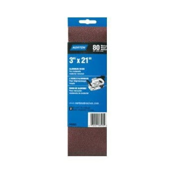 2Pc Norton Norton 7660702244 02244 3x18 120 Multisand Belt
