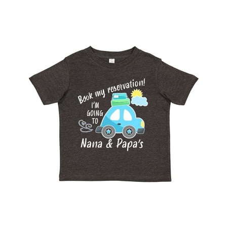 Inktastic Book My Reservation! I m Going to Nana and Papa s Gift Toddler Boy or Toddler Girl T-Shirt
Inktastic Book My Reservation! I m Going to Nana and Papa s Gift Toddler Boy or Toddler Girl T-Shirt