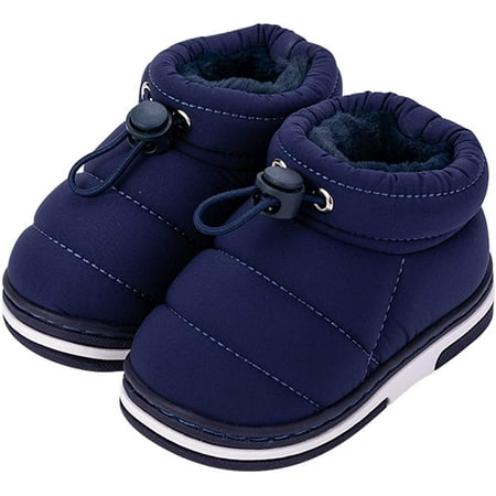 KAQ Boys’Girls’Fur Lined Winter Lightweight Waterproof Walking Garden Shoes Indoor and Outdoor Warm Non-Slip Snow Boots Footwear
KAQ Boys’Girls’Fur Lined Winter Lightweight Waterproof Walking Garden Shoes Indoor and Outdoor Warm Non-Slip Snow Boots Footwear