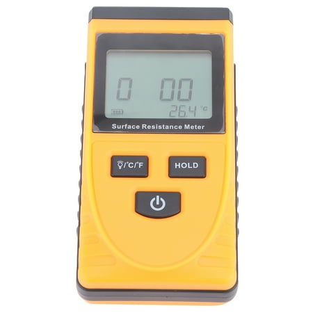 Resistance Tester ABS Anti-Static Resistance Tester Range Is 10^3-10^10 Ohm For Electrician For Maintenance Worker For Factory For Laboratory
Resistance Tester ABS Anti-Static Resistance Tester Range Is 10^3-10^10 Ohm For Electrician For Maintenance Worker For Factory For Laboratory