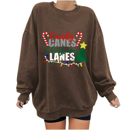 Aueoeo Workout Clothes For Women Womens Blouses For Work Professional Women Scrub Tops Women S Fashion Loose Long Sleeve Round-Neck Blouse Christmas Printing T-Shirt Tops
Aueoeo Workout Clothes For Women Womens Blouses For Work Professional Women Scrub Tops Women S Fashion Loose Long Sleeve Round-Neck Blouse Christmas Printing T-Shirt Tops