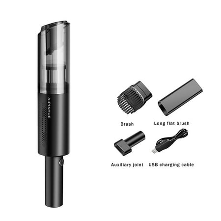 Car Vacuum Strong Suction Handheld Vacuum Rechargeable Cordless Car Interior Cleaning Tool Black
Car Vacuum Strong Suction Handheld Vacuum Rechargeable Cordless Car Interior Cleaning Tool Black