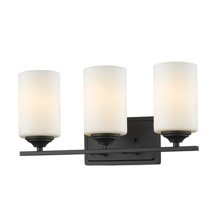 Bathroom Vanity 3 Light With Bronze Finish Steel Medium Base Bulb 17 inch 300 Watts
Bathroom Vanity 3 Light With Bronze Finish Steel Medium Base Bulb 17 inch 300 Watts