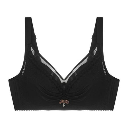 PEASKJP Minimizer Bras for Women Wider Strips Bras for Women Comfort Seamless Bra Cross Back Bralette Bra Wireless Everyday Bras Women s Lingerie Black 38
PEASKJP Minimizer Bras for Women Wider Strips Bras for Women Comfort Seamless Bra Cross Back Bralette Bra Wireless Everyday Bras Women s Lingerie Black 38