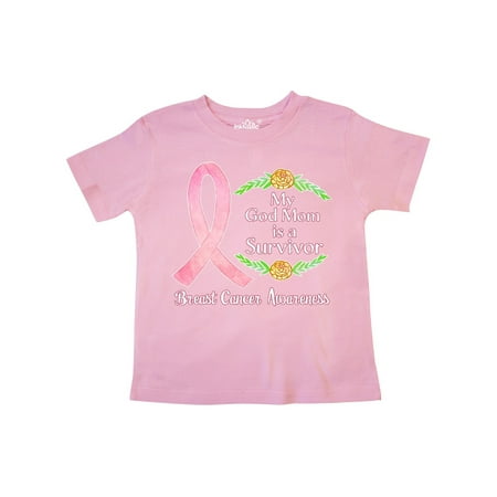Inktastic My God Mom is a Survivor Breast Cancer Awareness Gift Toddler Boy or Toddler Girl T-Shirt
Inktastic My God Mom is a Survivor Breast Cancer Awareness Gift Toddler Boy or Toddler Girl T-Shirt