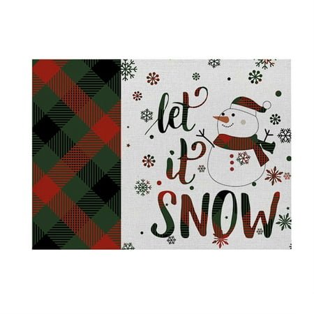 dianhelloya Christmas Element Mat Is Suitable For Kitchen Christmas Kitchen Decorations
dianhelloya Christmas Element Mat Is Suitable For Kitchen Christmas Kitchen Decorations