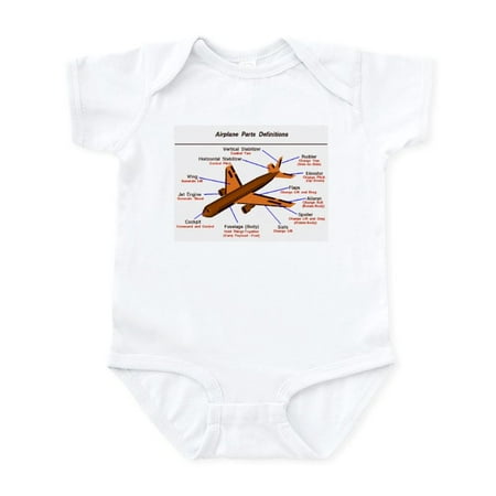 CafePress - Airplane Parts Infant Creeper - Baby Light Bodysuit Size Newborn - 24 Months
CafePress - Airplane Parts Infant Creeper - Baby Light Bodysuit Size Newborn - 24 Months