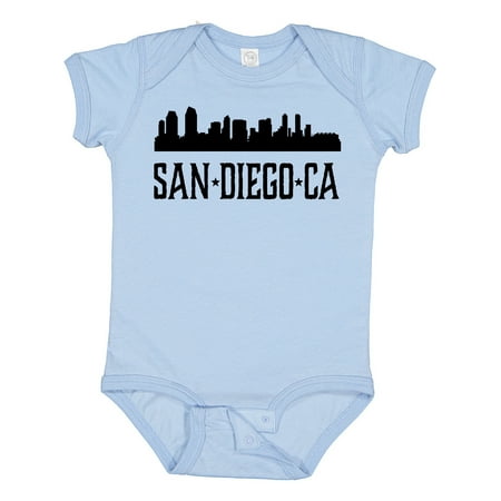 Inktastic San Diego California City Skyline Gift Baby Boy or Baby Girl Bodysuit