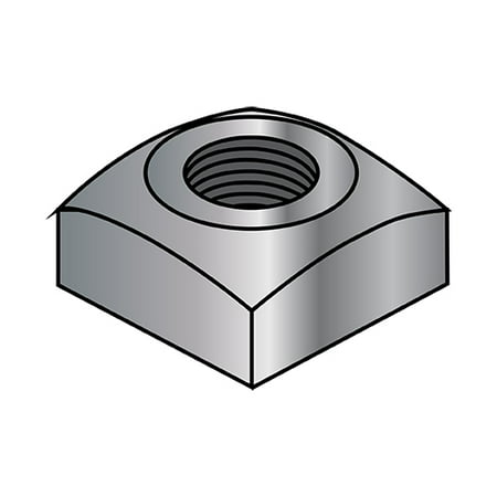 1/2-13 Regular Square Nut Hot Dipped Galvanized (Pack Qty 300) BC-50NQRG