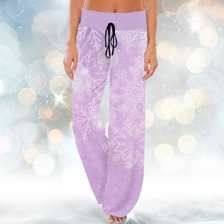 Ydkzymd Christmas Womens Pajamas Pants Fashion Loose Fit Drawstring with Pockets Snowflake Trousers Printed Graphic High Waist Wide Leg Comfy Pajamas Pants Vermilion S
Ydkzymd Christmas Womens Pajamas Pants Fashion Loose Fit Drawstring with Pockets Snowflake Trousers Printed Graphic High Waist Wide Leg Comfy Pajamas Pants Vermilion S