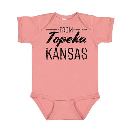 Inktastic From Topeka Kansas in Black Distressed Text Gift Baby Boy or Baby Girl Bodysuit
Inktastic From Topeka Kansas in Black Distressed Text Gift Baby Boy or Baby Girl Bodysuit