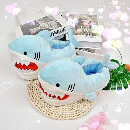 QWZNDZGR Funny Fuzzy Shark Slippers Girls Novelty Indoor Fish Shoes Women Pink Furry Slippers Female Plush Home Shoes Animal Flip Flops
QWZNDZGR Funny Fuzzy Shark Slippers Girls Novelty Indoor Fish Shoes Women Pink Furry Slippers Female Plush Home Shoes Animal Flip Flops