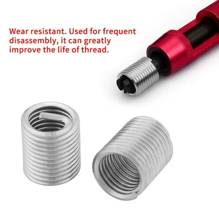 Mgaxyff Thread Repair insert 60pcs Stainless Steel Thread Repair Kit M3 M4 M5 M6 M8 M10 M12 Wire Screw Sleeve
Mgaxyff Thread Repair insert 60pcs Stainless Steel Thread Repair Kit M3 M4 M5 M6 M8 M10 M12 Wire Screw Sleeve