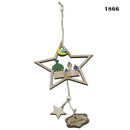 VeliToy Ramadan Mubarak Ramadan Eid Decorations Wooden Hanging Pendant Plaque Sign Decor For Home(#1866)
VeliToy Ramadan Mubarak Ramadan Eid Decorations Wooden Hanging Pendant Plaque Sign Decor For Home(#1866)