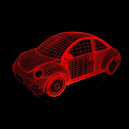 3D LED Optical Illusion Acrylic Night Light with Remote & Smart Touch 7 Colors Changing(beetle)
3D LED Optical Illusion Acrylic Night Light with Remote & Smart Touch 7 Colors Changing(beetle)