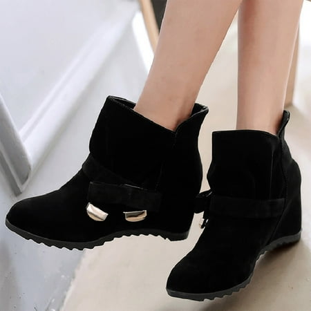 Cathalem Wide Width Wedge Shoes for Women Winter Boot For Women Boots Round Head Inside Height Women Women Platform Sandals Wedge Black 6.50
Cathalem Wide Width Wedge Shoes for Women Winter Boot For Women Boots Round Head Inside Height Women Women Platform Sandals Wedge Black 6.50