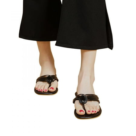 Homedles Sandals for Women- Beach Gift for women Flat Open Toe Casual Comfortable Braided Sandals Black
Homedles Sandals for Women- Beach Gift for women Flat Open Toe Casual Comfortable Braided Sandals Black