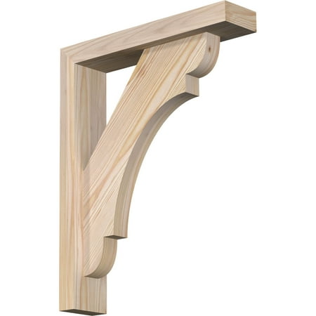 Ekena Millwork 3 1/2 W x 16 D x 20 H Olympic Block Smooth Bracket w/ Offset Brace Douglas Fir
Ekena Millwork 3 1/2 W x 16 D x 20 H Olympic Block Smooth Bracket w/ Offset Brace Douglas Fir