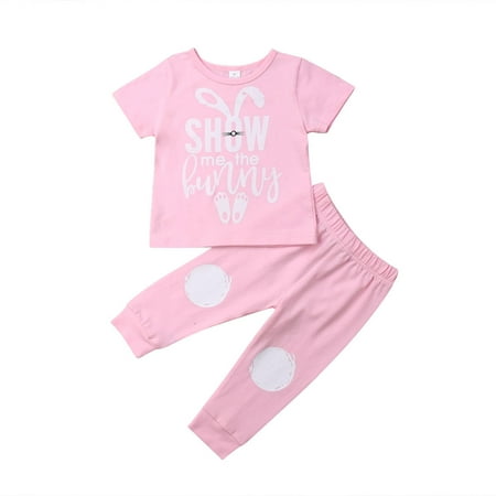 Inevnen Toddler Boy Girl My 1st Easter Short Sleeve Top and Rabbit Long Pant Outfits Set
Inevnen Toddler Boy Girl My 1st Easter Short Sleeve Top and Rabbit Long Pant Outfits Set