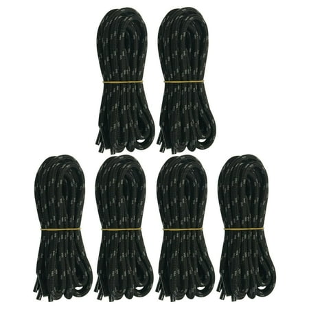 6 Pairs 5mm Thick Heavy Duty Black Gray Spot Hiking Work Boot Laces Shoelaces Strings Replacement for Men Women 39 40 48 54 55 60 63 72 Inches
6 Pairs 5mm Thick Heavy Duty Black Gray Spot Hiking Work Boot Laces Shoelaces Strings Replacement for Men Women 39 40 48 54 55 60 63 72 Inches