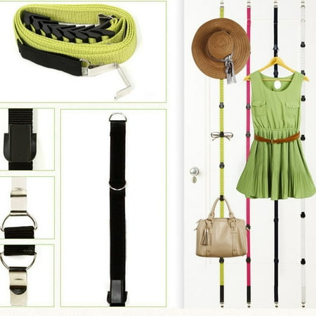 Hi.FANCY Adjustable Seamless Door Back Hanging Rope Multi-purpose Storage Rope 7 Hooks
Hi.FANCY Adjustable Seamless Door Back Hanging Rope Multi-purpose Storage Rope 7 Hooks