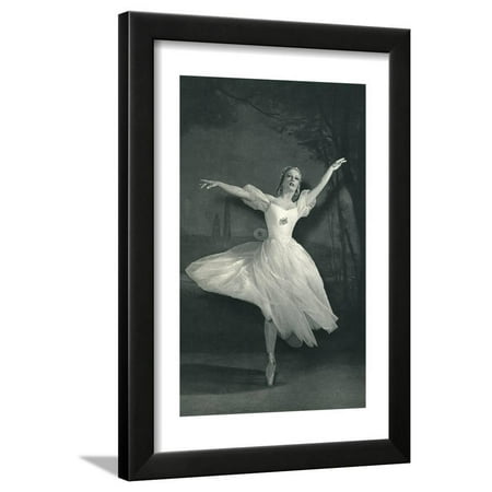 Ballerina Framed Print Wall Art
