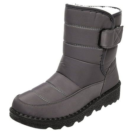 CaComMARK PI Womens Boots Clearance Winter Cotton Boots Snow High-Top Non-Slip Footwear
CaComMARK PI Womens Boots Clearance Winter Cotton Boots Snow High-Top Non-Slip Footwear