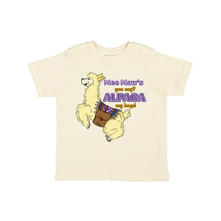 Inktastic Mee Maw s You Say ALPACA my Bags with Cute Jumping Alpaca Gift Toddler Boy or Toddler Girl T-Shirt
Inktastic Mee Maw s You Say ALPACA my Bags with Cute Jumping Alpaca Gift Toddler Boy or Toddler Girl T-Shirt