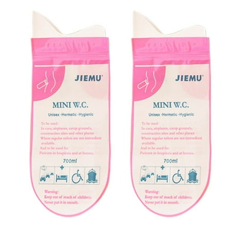 Yinmgmhj organization and storage 2pcs Disposable Unisex Outdoor Camping Sports Toilet Urine Bag Pee Bag Mini W.C pouch 1
Yinmgmhj organization and storage 2pcs Disposable Unisex Outdoor Camping Sports Toilet Urine Bag Pee Bag Mini W.C pouch 1