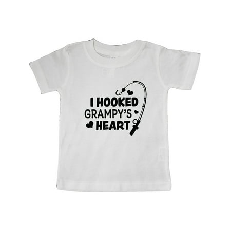 Inktastic I Hooked Grampy s Heart with Fishing Rod Gift Baby Boy or Baby Girl T-Shirt
Inktastic I Hooked Grampy s Heart with Fishing Rod Gift Baby Boy or Baby Girl T-Shirt